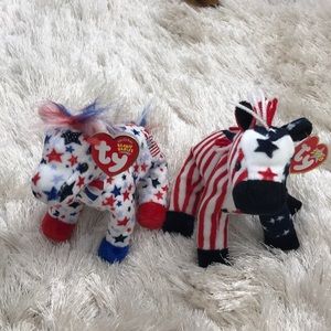 Democratic Beanie babies